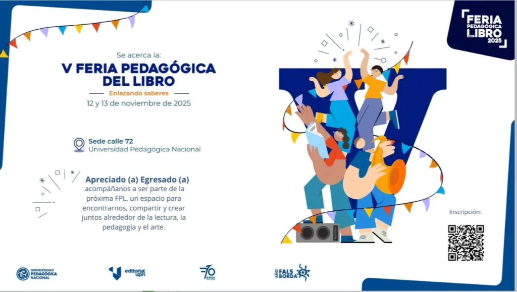 📚✨ ¡La V Feria Pedagógica del Libro – FPL 2025 ya está cerca! ✨📚