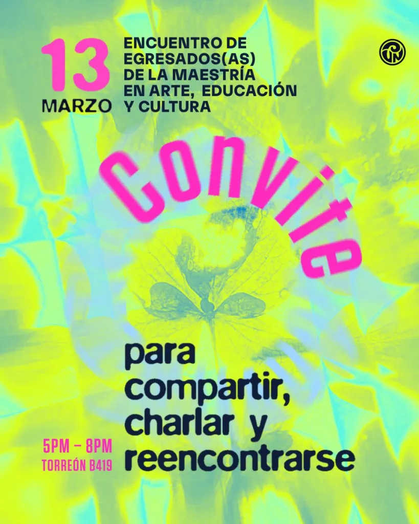 💛 Volvemos a encontrarnos para compartir, charlar y reencontrarnos. Este 13 de marzo nos volvemos a reunir en un convite para compartir, charlar y reencontrarnos 🎨📚 Un espacio para abrazarnos, recordar lo vivido y seguir tejiendo sueños desde el arte, la educación y la cultura 💛